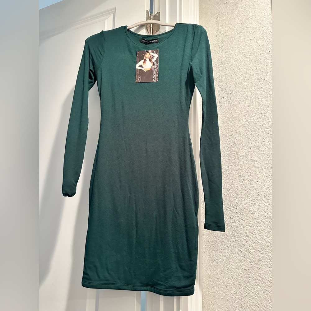 Hunter green dress